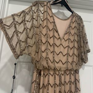 Adrianna Papell Beaded dress NWT